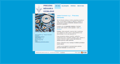 Desktop Screenshot of precizna-mehanika-kunaver.si